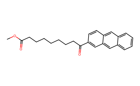 Methyl-8-(2-anthroyl)octanoate 86549-01-1